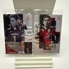 男子日本代表 バレーボール ツインウエハース 西田有志 2枚セット
