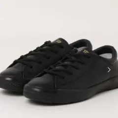 コンバース オールスター レザー ブラック 23cm