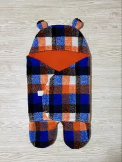 【美品】赤ちゃん本舗　おくるみ　防寒　ボア