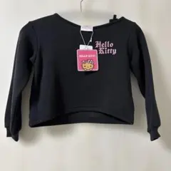 Hello Kitty トレーナー ブラック 120