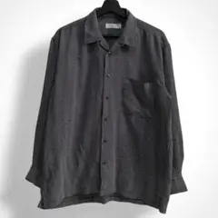 値下げ秀逸【VINTAGE】80s 90s レトロビンテージオープンカラーシャツ