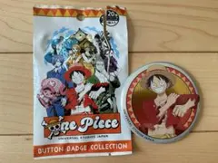 ワンピース バッジ ルフィ デザイン