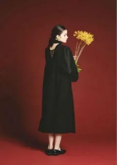 PINUE ボレロセットワンピース ブラック