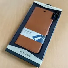 iPhone XS/iPhone X 手帳型ケース/薄型PU/Brownのサムネイル