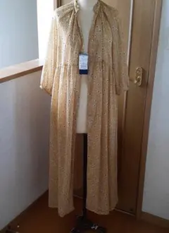 ワンピース　シフォン花柄のサムネイル