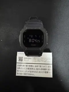 CASIO G-SHOCK デジタル腕時計 ブラック　DW-5600BB