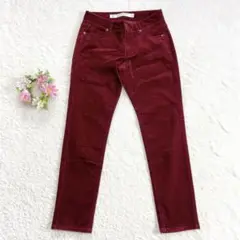 【INED／リラックスクローズフォーベター】 コーデュロイ スリムパンツ 5号