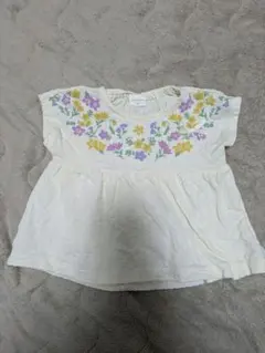 SIMPLE FREE 花柄 半袖カットソー 80cm
