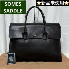 【未使用】SOMES SADDLE オールレザー トートバッグ 2025年最新】SOMES SADDLE 素材：本革 トートバッグの人気アイテム