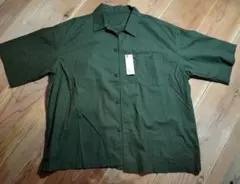GU ワークシャツ XXL オリーブ