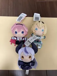 ホロライブプロダクション　指パペット　秘密結社holoX ラプラス　ルイ　いろは