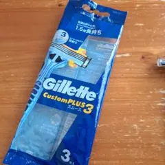 Gillette CustomPLUS3 スムース 3本入