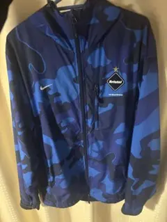 fcrb ブリストル　マウンテンパーカー　サイズMデジカモ　ブルー