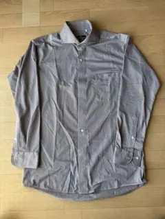 SUIT SELECT スリムフィット グレーシャツ 4S