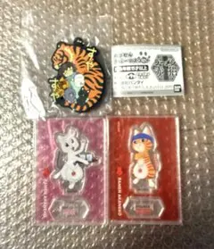 ラーメン赤猫 アクリルスタンド 2種 ラバーマスコットセット