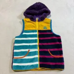 【早い者勝ち】CHUMS(チャムス)ボアフリースベスト マルチカラー XS