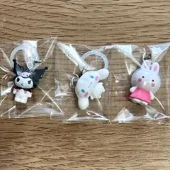 サンリオキャラクターズオールスターズ めじるしアクセサリー　３個セット