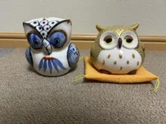 フクロウ 置物