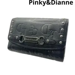 【Pinky&Dianne】 ピンキーアンドダイアン　コンパクト財布　ブラック