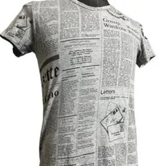 00s John Galliano ニュースペーパー T-shirt 希少 - メルカリ