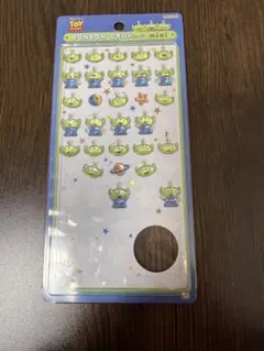 ボンボンドロップシールミニ　エイリアン　リトルグリーメン　おすそわけ
