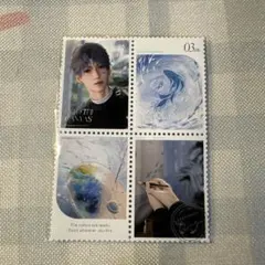 恋と深空 ホムラ/祁煜 切手風ステッカーセット 公式正規品