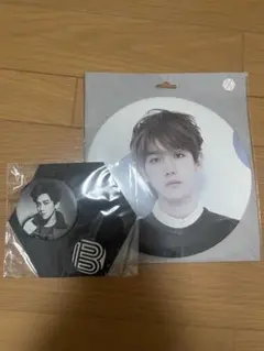 EXO ベッキョン　缶バッジ2種セット