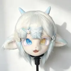 衣装・肌タイツ付き・全頭面鍵付】着ぐるみ マスク kigurumi mask