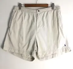 3406 80s ポロ　ラルフローレン ハーフパンツ　ショーパン　ベージュ