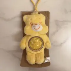 ポップマート　ケアベア　黄色　イエロー　ぬいぐるみ