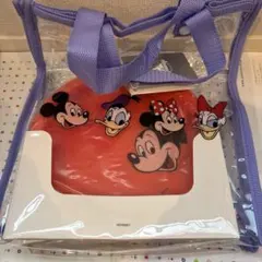 値下※ディズニーストア　ミッキー＆フレンズ　プレート＆バッグセット