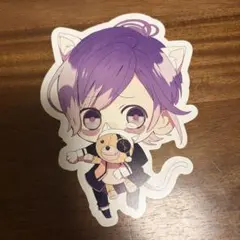 DIABOLIKLOVERS 逆巻カナト 猫耳 ダイカットポストカードのサムネイル