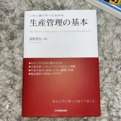 生産管理の基本