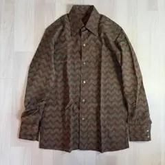 Yves saint Laurent 柄シャツ