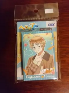 ヘタリア World‪☆Stars　イギリス　缶バッジ　食べ歩きグルメ