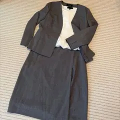 【美品】アンタイトル　ジャケット　スカート　スーツ　大きいサイズ　XL 2XL