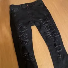 mnml ミニマル　ダメージデニム　30