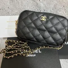 CHANEL キルティング チェーン ショルダーバッグ