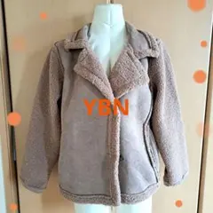 YBN Z❇287❇新品⭐ブラウン ボアジャケット フリース