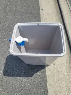 高圧洗浄機エンジン 止水フロート 水桶 バケツ 制作販売品 約60L