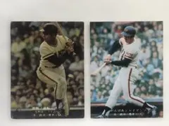 【良品】プロ野球カード2枚840/269巨人 王貞治/王貞治(14/158)
