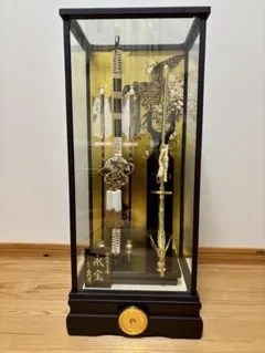 久月 破魔弓 ケース飾り 20号(家紋申込書付き)