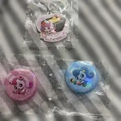 キャッチ！ティニピン くら寿司 缶バッジ キーホルダー セット