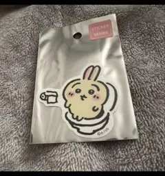 ちいかわ　トイレットなスマホに貼れるサイズのステッカー　うさぎ　トイレ　みのサムネイル