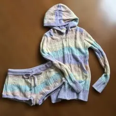 ジェラートピケ パステルカラー ルームウェア セット