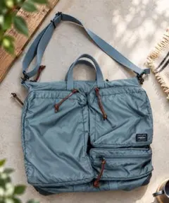 TEN C テンシー OJJ HELMET BAG ヘルメットバッグ カーキ - メルカリ