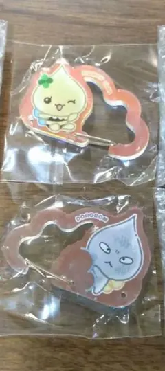 しずくちゃん アクリルカラビナ ハニーちゃん どろろん