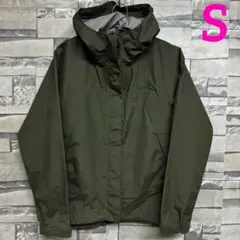 ノースフェイス ドットショットジャケット カーキ S レディースNPW61930