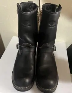 WESCO BOSS 8-1/2 E 旧ロゴ 1996 デッドストックビンテージ ウエスコ カスタムエンジニアブーツ/CHIPPEWA.REDWING.DEAD STOCK.VINTAGE 9.5D 良品 旧ロゴ 96年WESCO ウエスコ ハーネスボス ブラック 黒