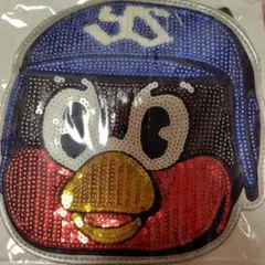 東京ヤクルトスワローズ　つば九郎　スパンコールポシェット　新品未使用